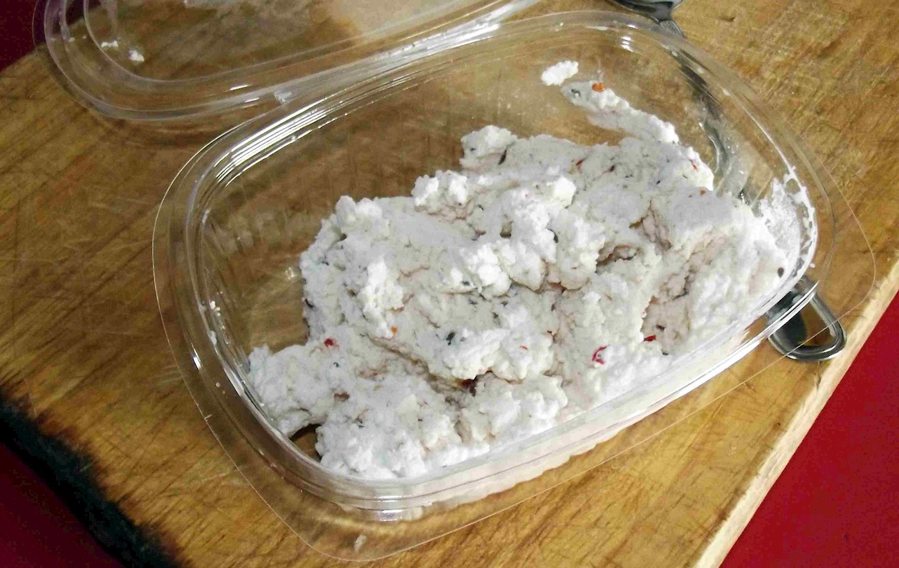 Salignon Local Cheese From Aosta Valley, Italy