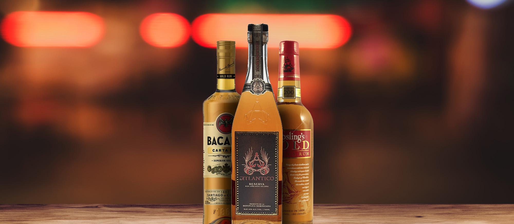 Gold Rum Local Spirit From Caribbean