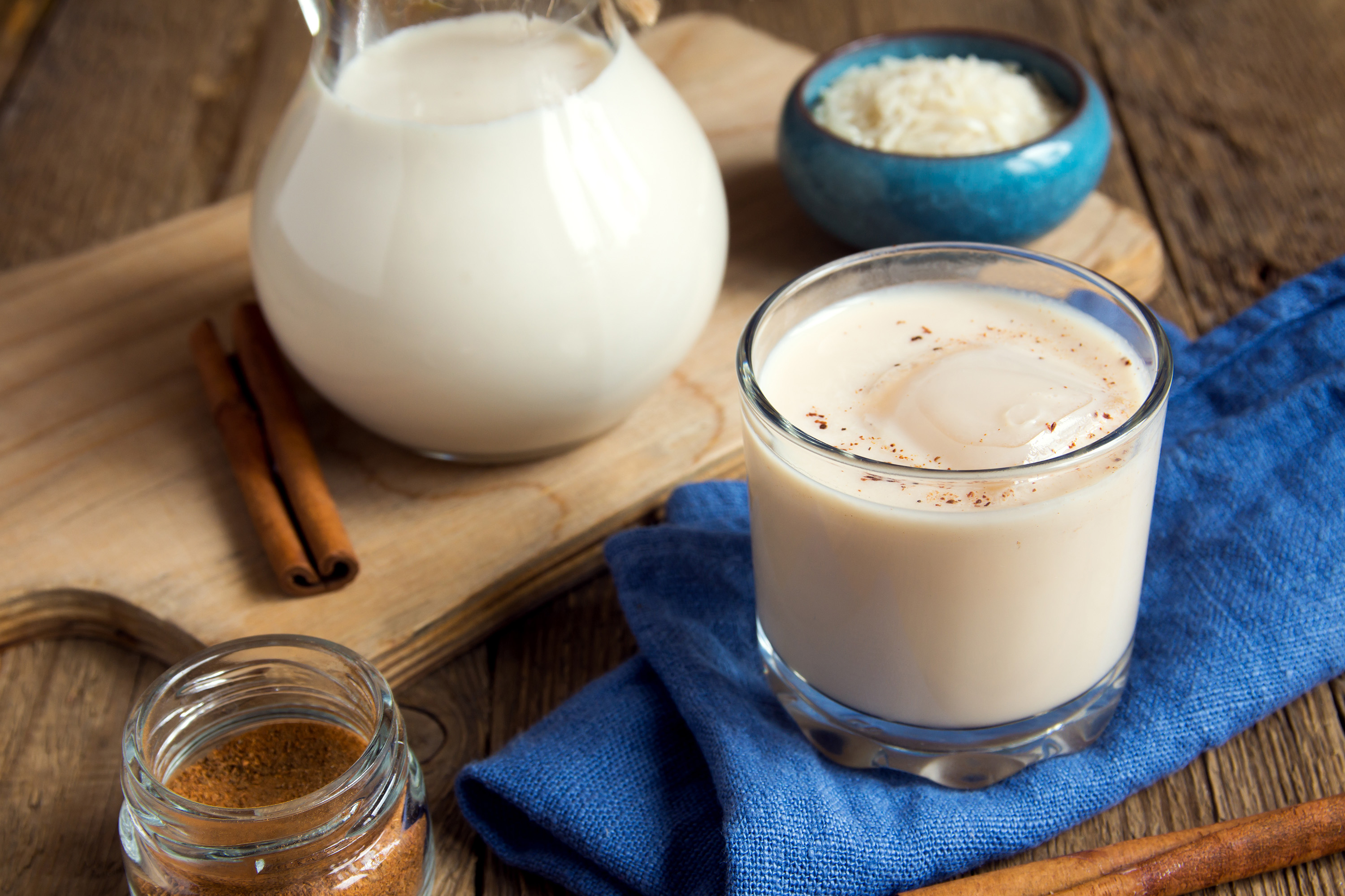 Horchata de Ajonjolí Local Nonalcoholic Beverage From Puerto Rico