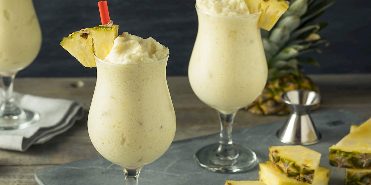 Piña Colada | Local Cocktail From Puerto Rico, Caribbean