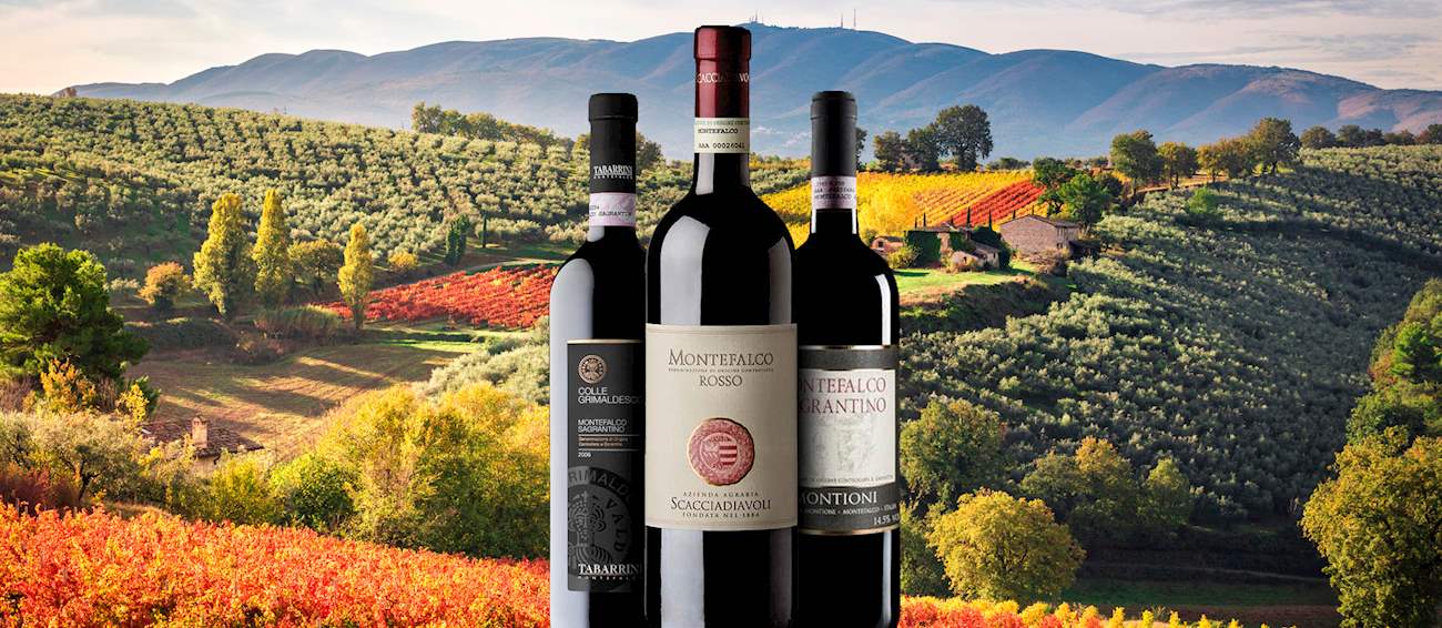Montefalco Sagrantino Local Wine Appellation From Province of Perugia