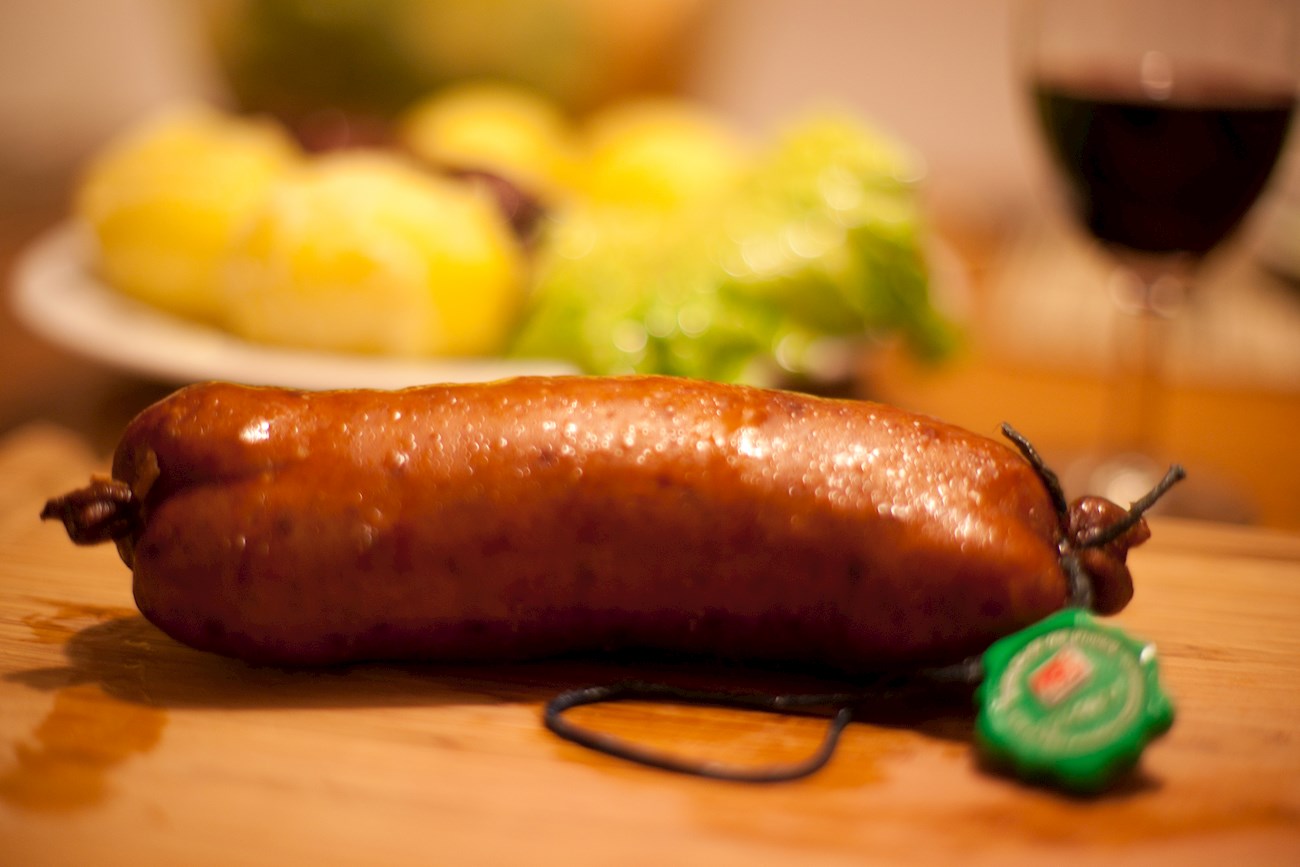 Saucisson Vaudois | Local Sausage/Salami From Canton of Vaud, Switzerland