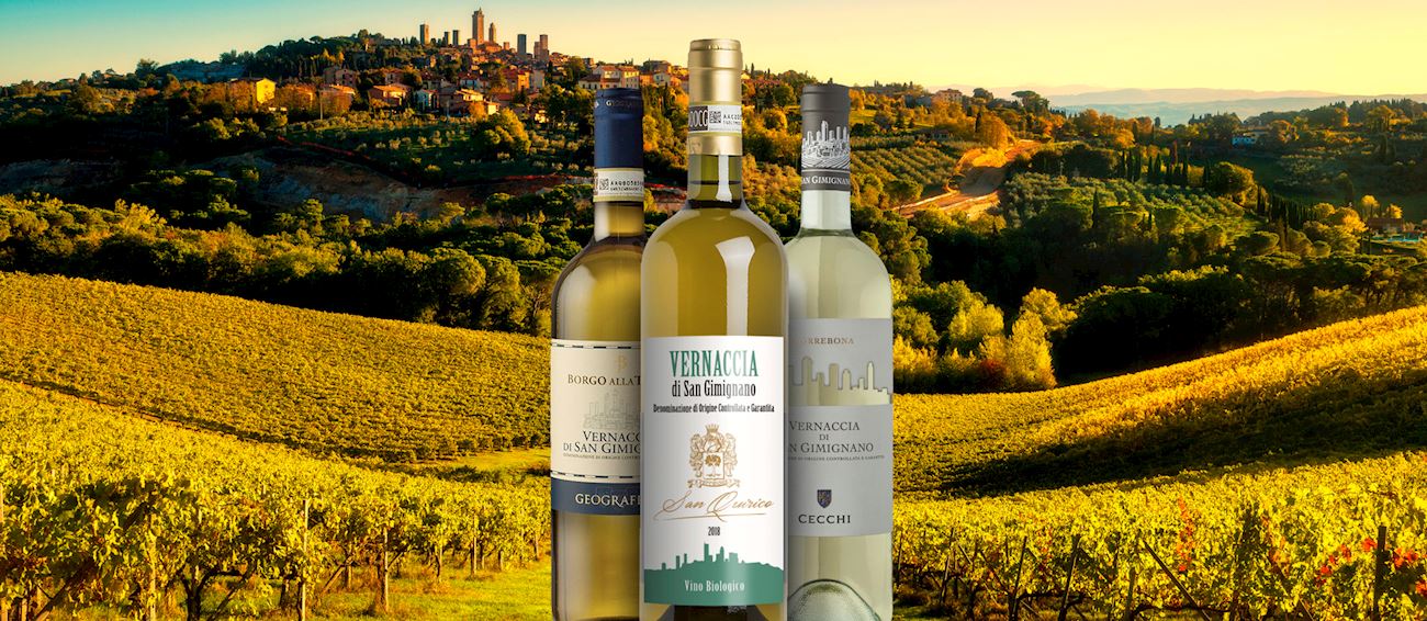 Vernaccia di San Gimignano Local Wine Appellation From San Gimignano