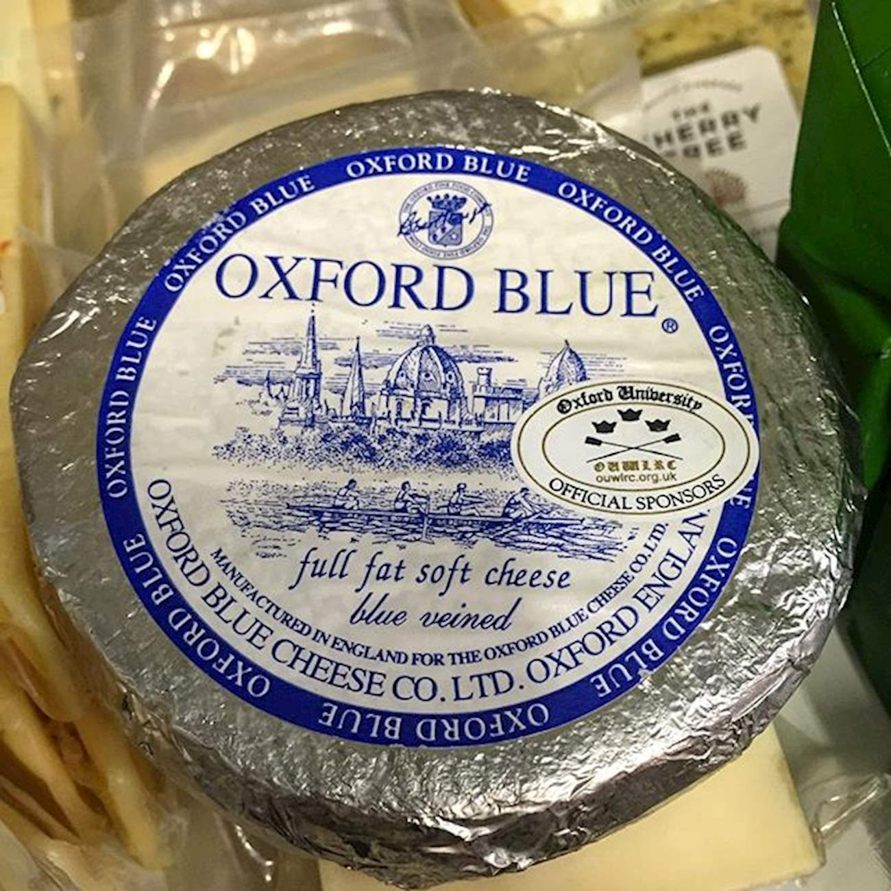 Oxford Blue Local Cheese From Buckinghamshire, England