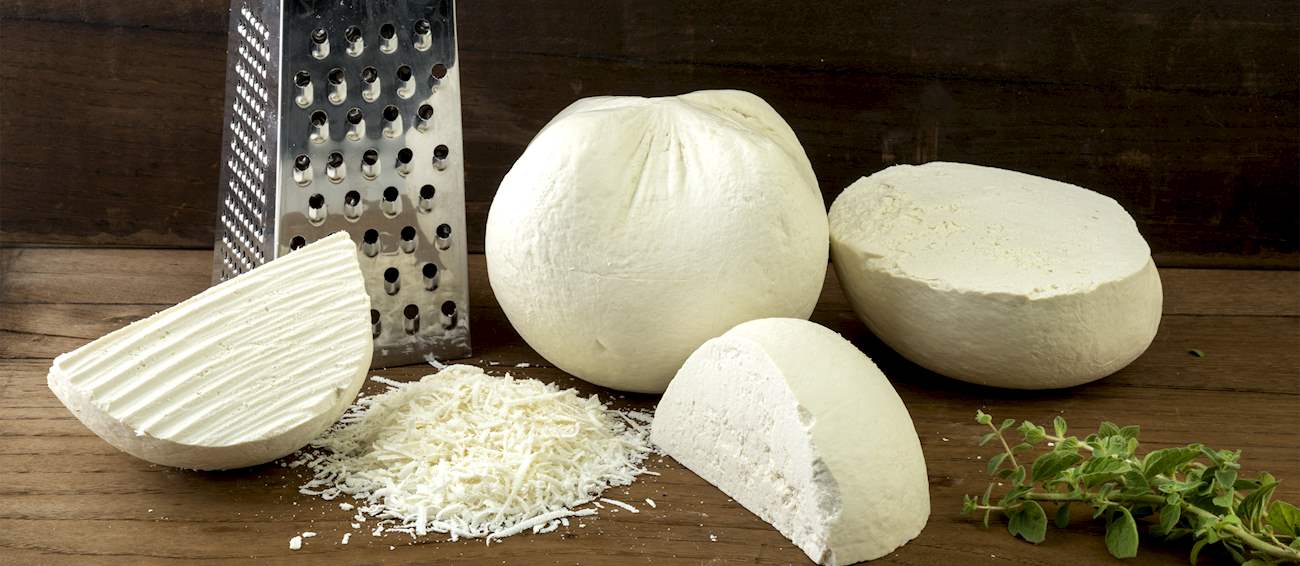 Myzithra Local Cheese From Crete, Greece