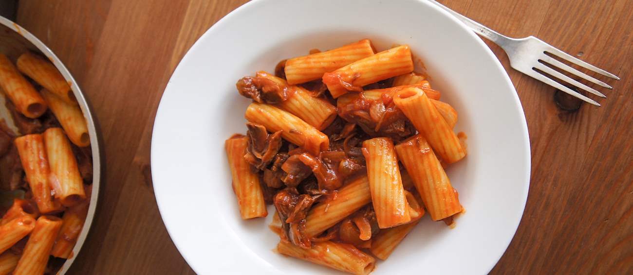 Tortiglioni Local Pasta Variety From Italy