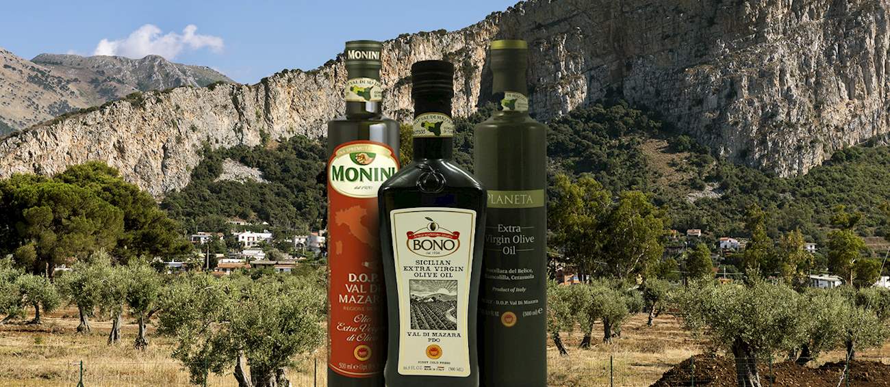 Val di Mazara Local Olive Oil From Metropolitan City of Palermo, Italy