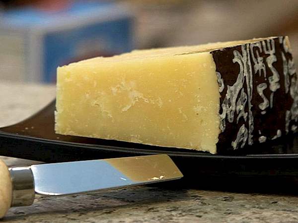 Pecorino Romano Local Cheese From Lazio Italy