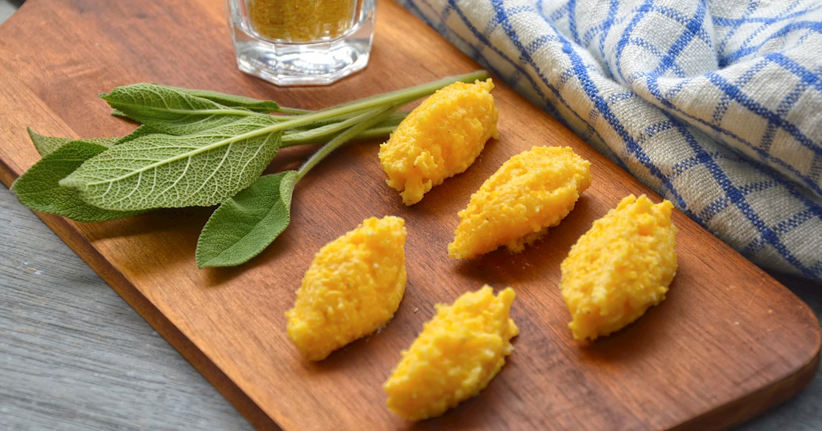 Gnocchi di Polenta Local Dumpling Type From Italy, Western Europe