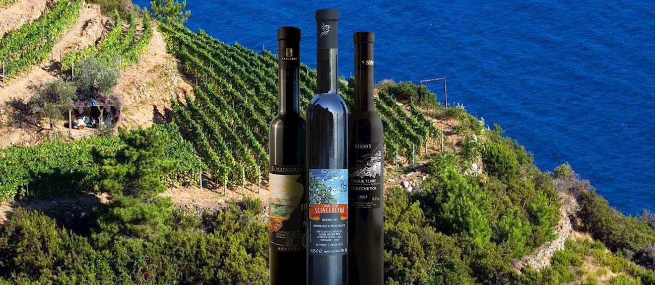 Cinque Terre Sciacchetrà Local Wine Appellation From Province of La