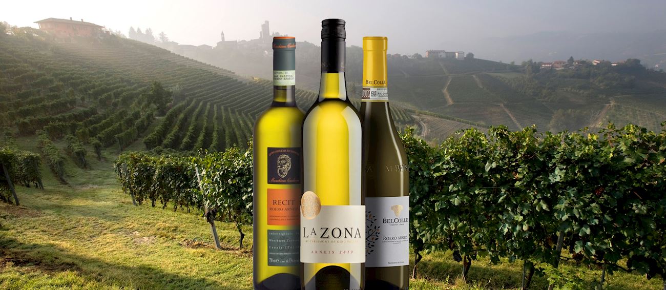 Arneis Local Wine Variety From Province of Cuneo, Italy