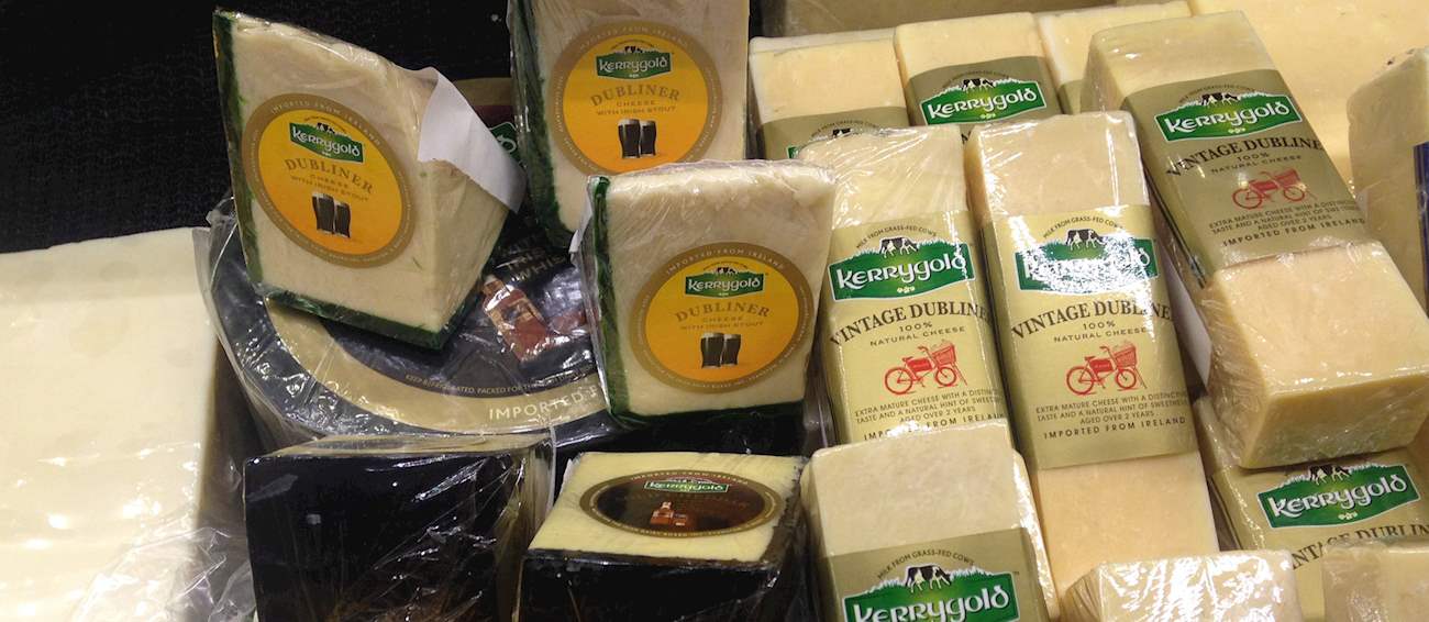 Dubliner Local Cheese From County Cork, Ireland