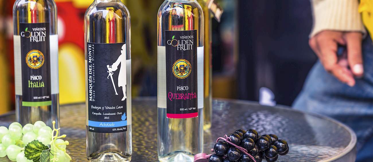 Pisco Local Brandy From Peru