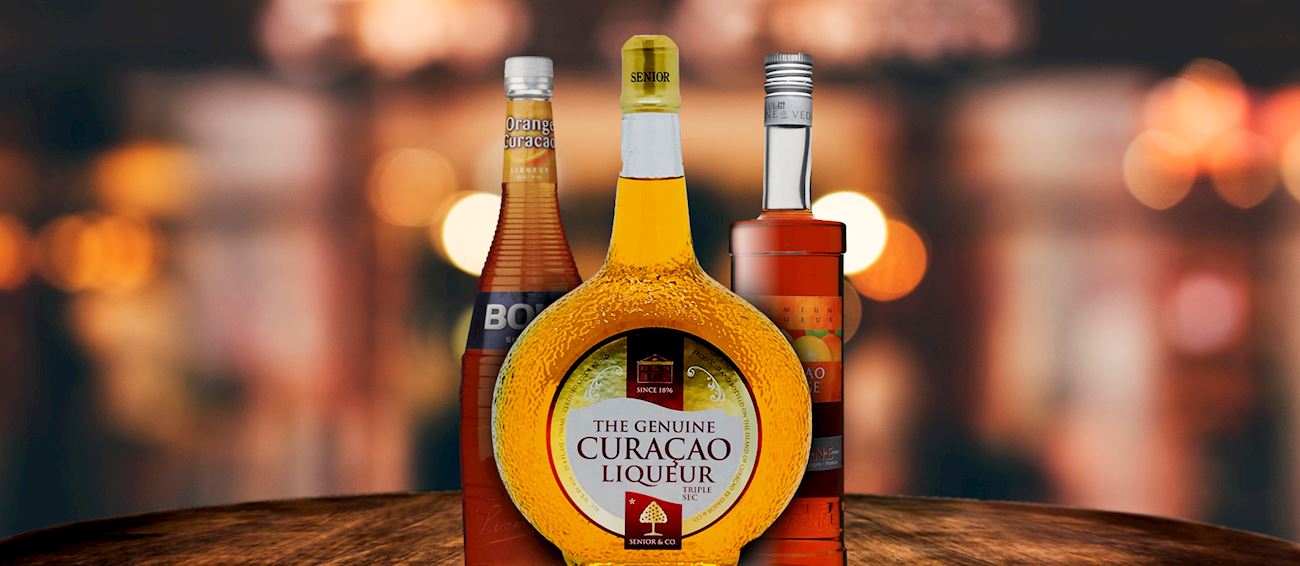 Orange Curaçao Local Orange Liqueur From Curaçao, Caribbean
