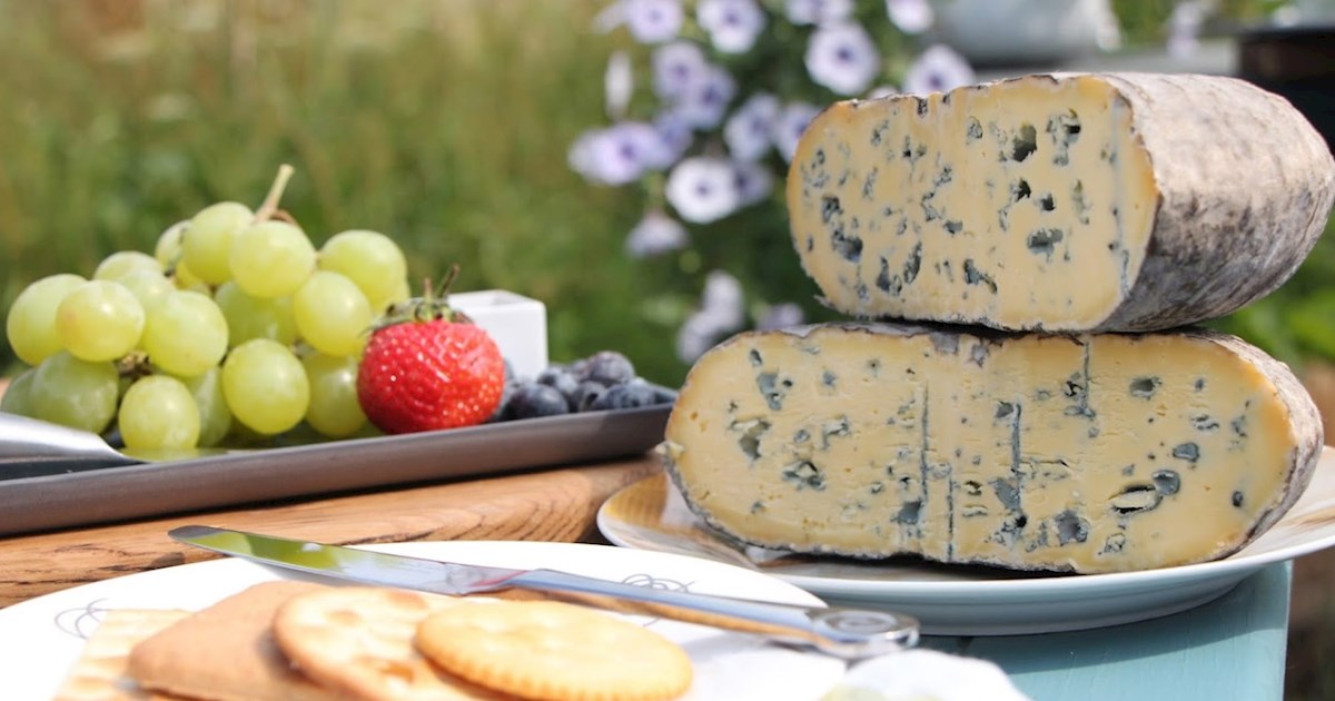 Barkham Blue Local Cheese From Berkshire, England
