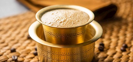 Indian filter coffee