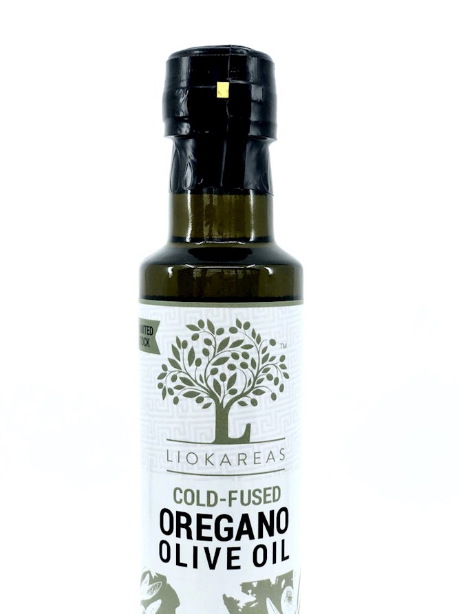 Liokareas Olive Oil Liokareas Cold Fused Flavored With Oregano - Best 