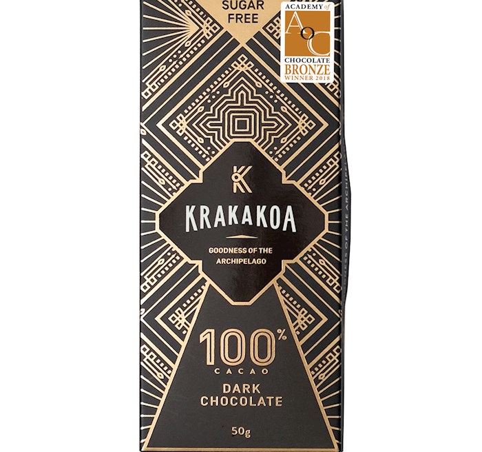krakatoa chocolate cigarettes Krakakoa Arenga Classic 100% Dark Chocolate - Best Gourmet Products