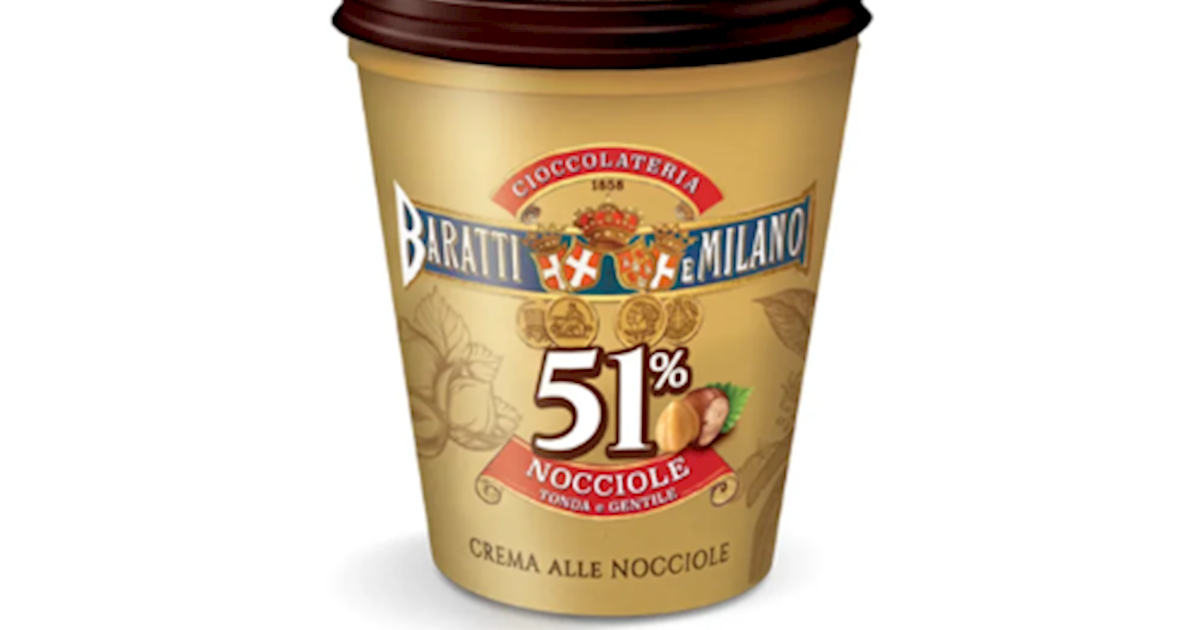 Baratti & Milano Crema Baratti 51% Nocciole - Best Gourmet