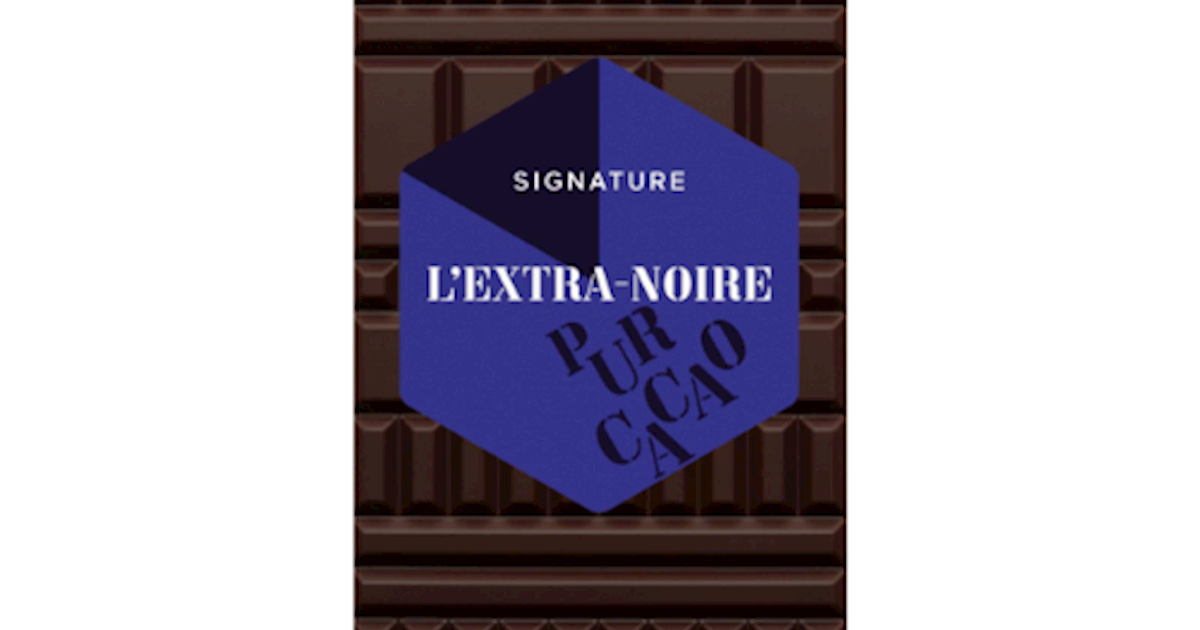 Le Chocolat Alain Ducasse Tablette Extra Noire Chocolat Noir 100