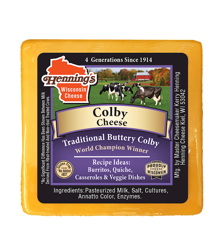 Henning's Cheese Colby Block - Best Gourmet Products - TasteAtlas