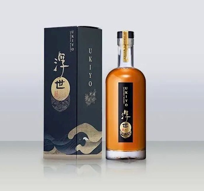Jeoucollect 久蔵 Premium Blended Whisky Kumesen Syuzo Co. The Ukiyo Premium Black Label Japanese Blended