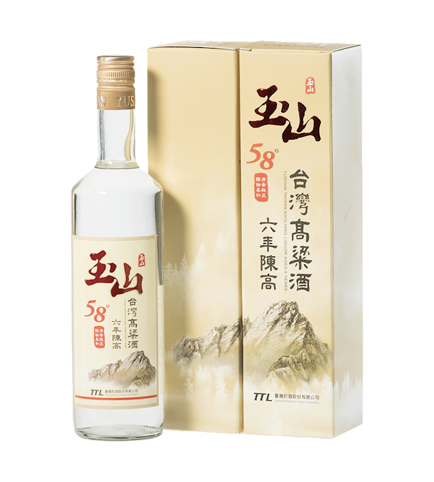 Yushan Taiwan Kaoliang Liquor(58%)