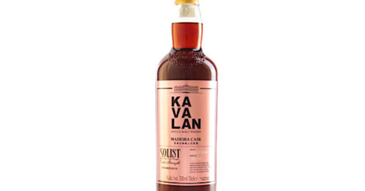 Kavalan Kavalan Solist Madeira Single Cask Strength - Best Gourmet