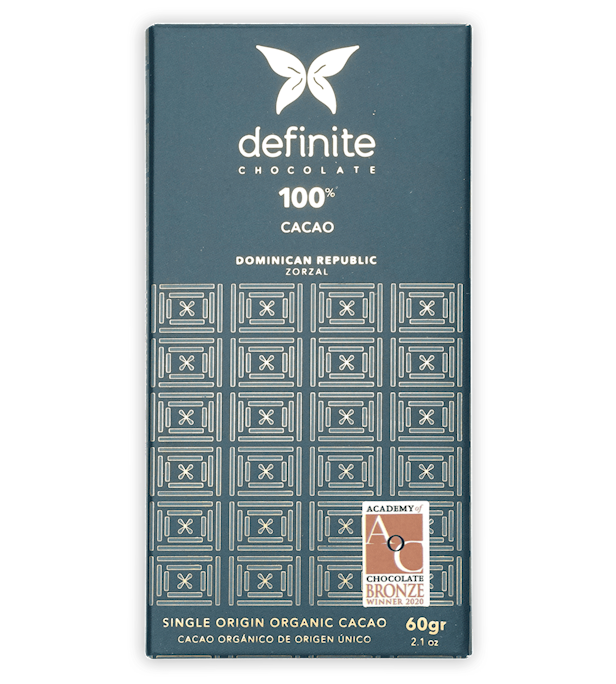 Definite Chocolate 100% Zorzal Dominican Republic - Best Gourmet