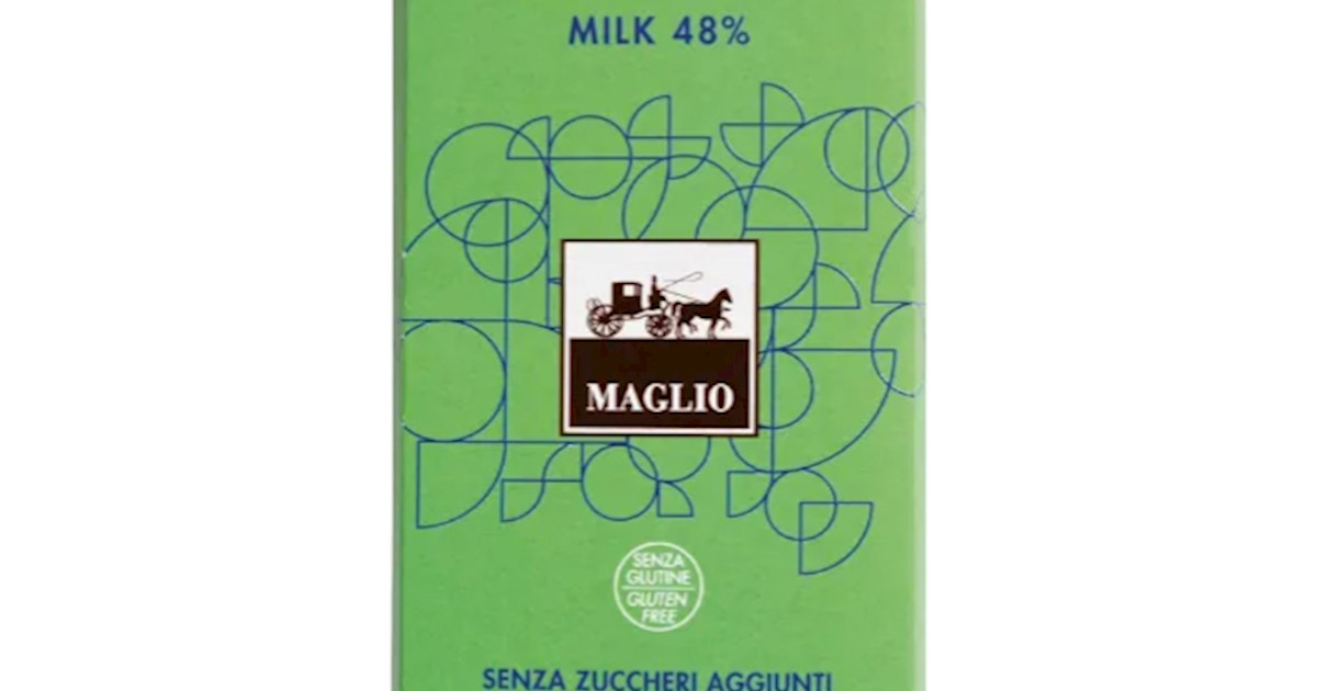 Maglio Cioccolato Tavoletta di Cioccolato al Latte con Stevia – Cocoa ...