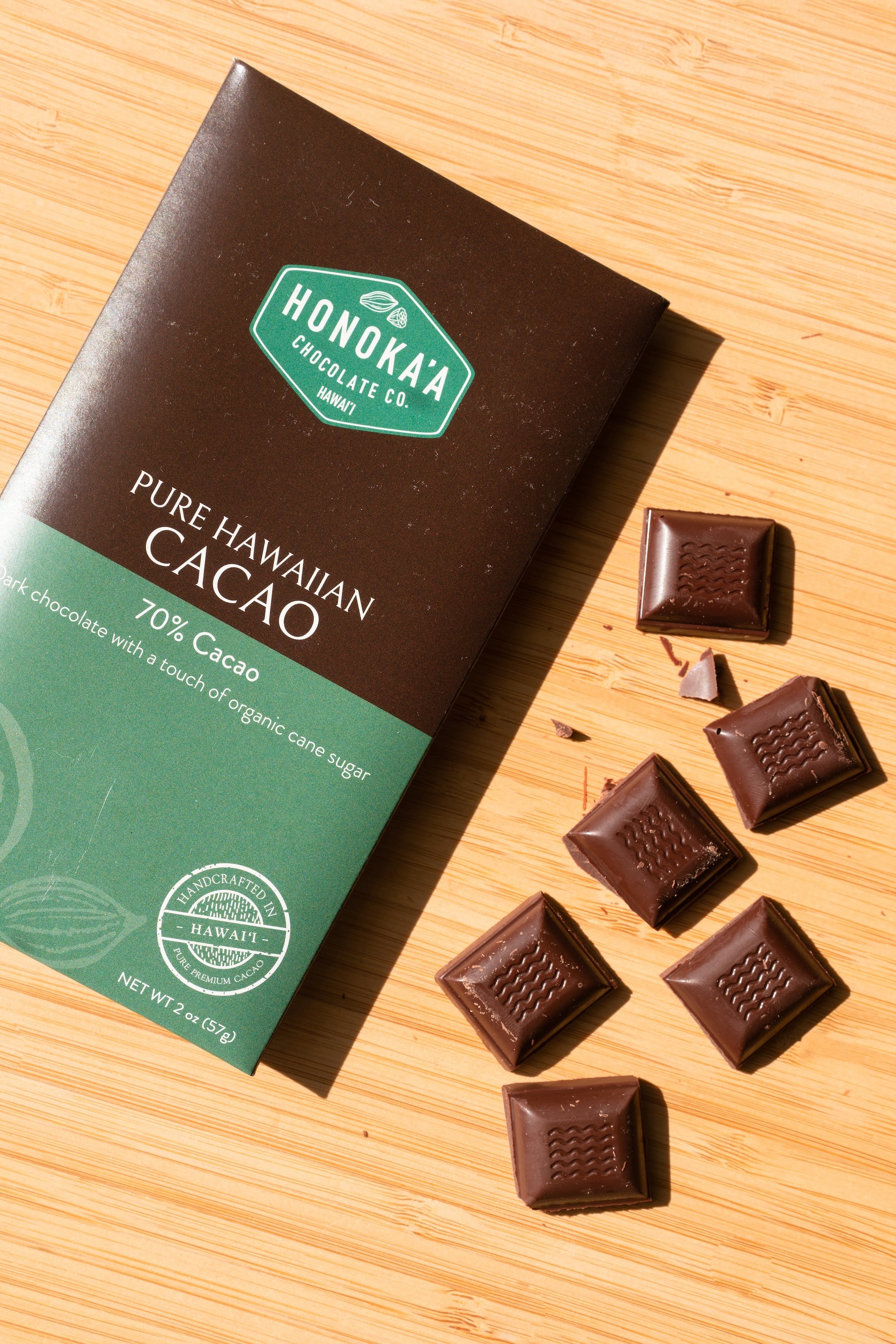 Honoka'a Chocolate Mauna Kea Cacao Single Estate 70% - Best