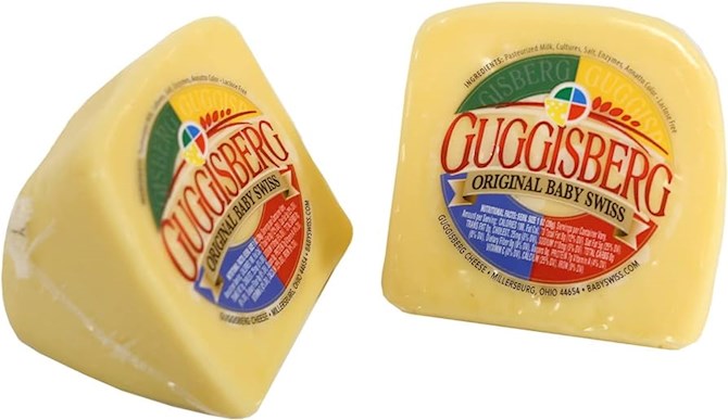 Guggisberg Cheese, Inc. 200 lb Block Swiss - Best Gourmet Products ...