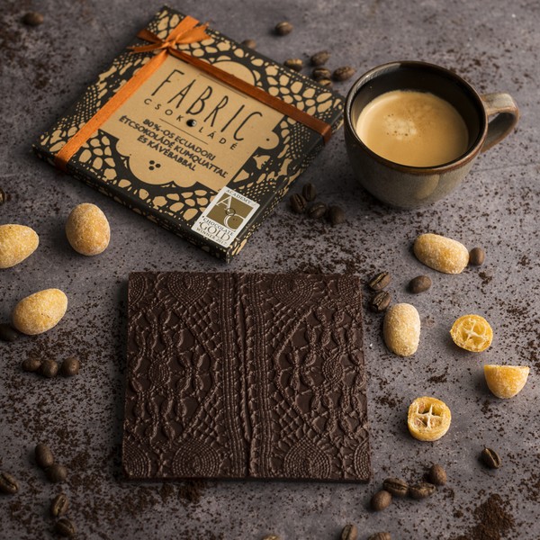 Fabric Chocolate Ecuador Dark Chocolate with Kumquat & Coffee