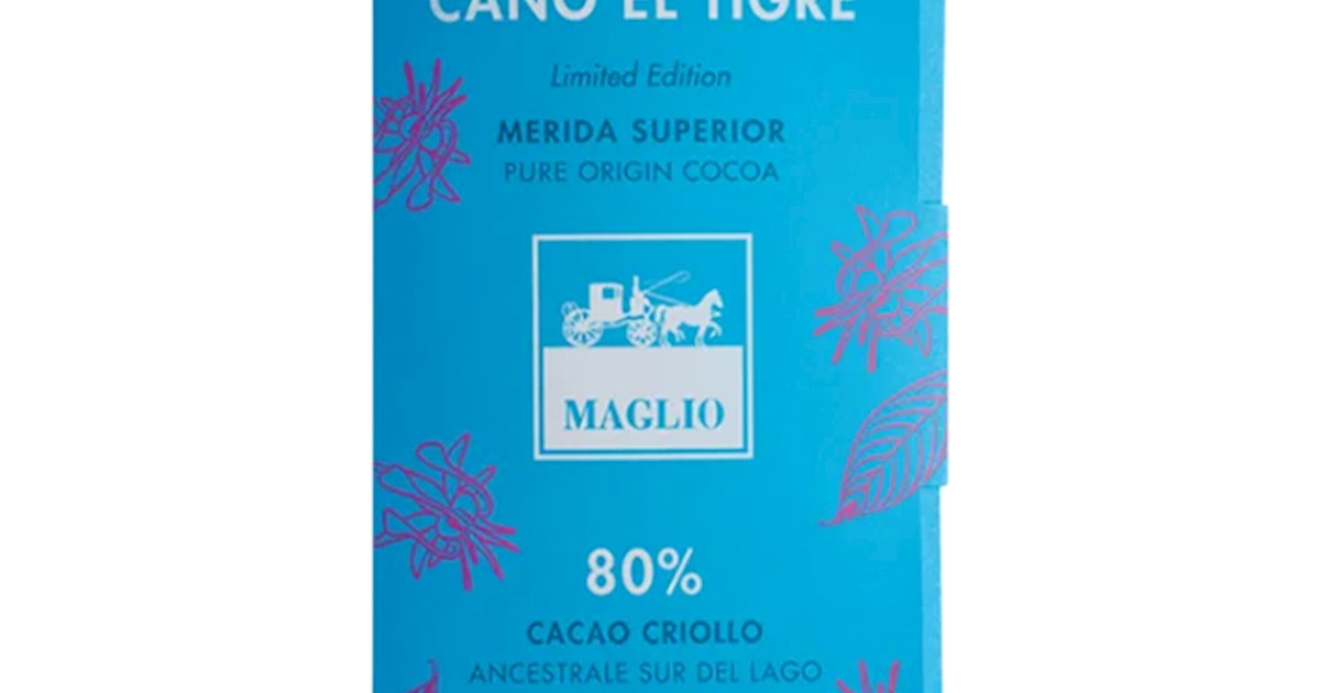 Maglio Cioccolato Tavoletta Cioccolato Fondente – Criollo Caño El Tigre ...