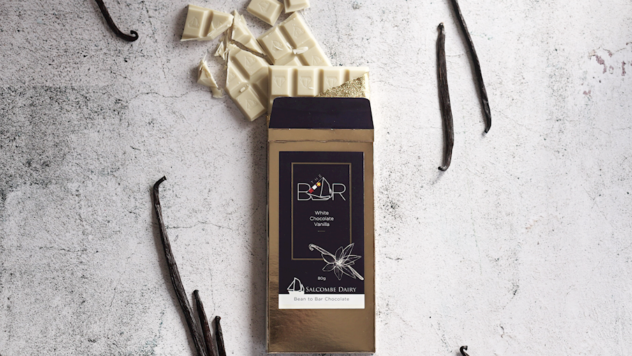 White Chocolate Vanilla Bean to Bar