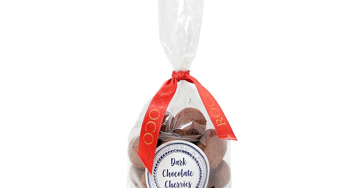 Rococo Chocolates Dark Chocolate Amaretti Best Gourmet Products