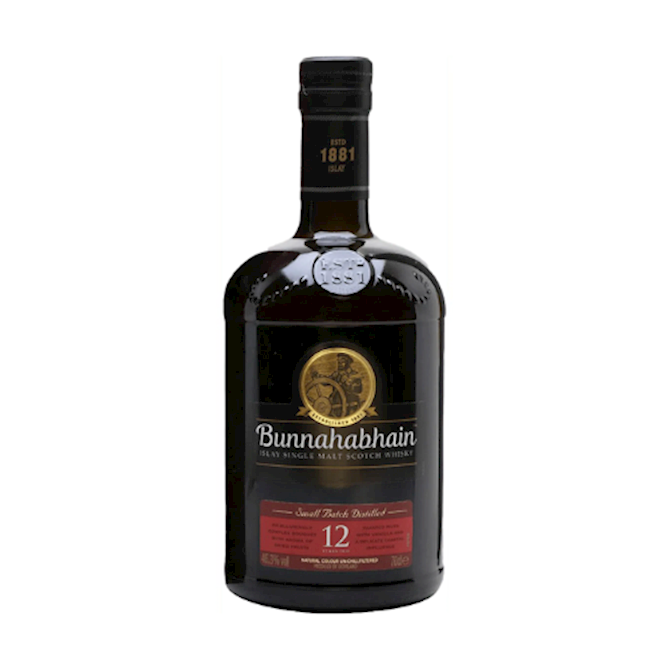 Bunnahabhain Distillery Bunnahabhain 12 Years Old Islay Single Malt ...