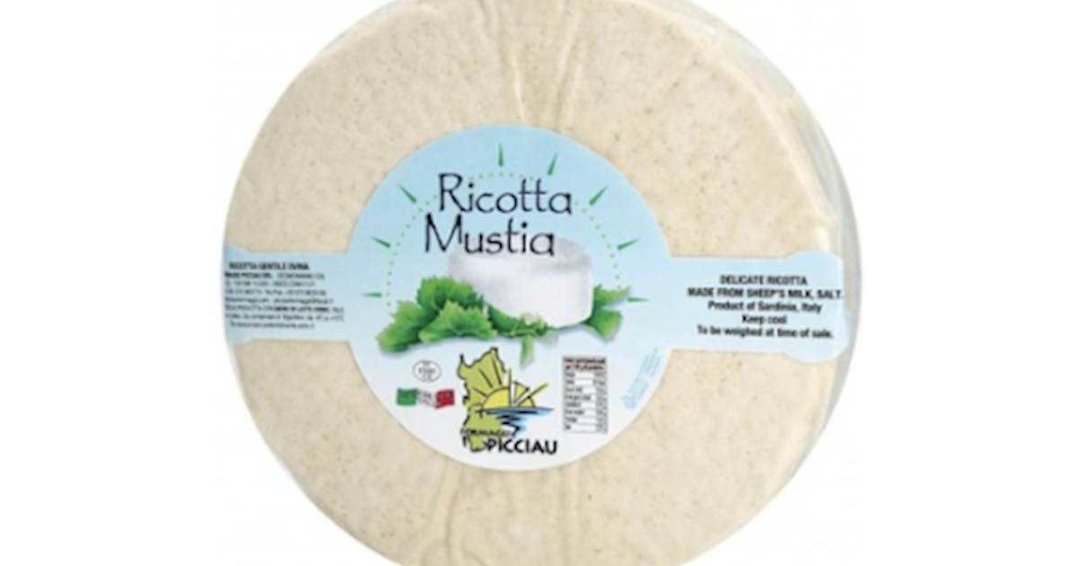 Mustia Picciau Formaggi Ricotta Mustia - Best Gourmet Products - TasteAtlas