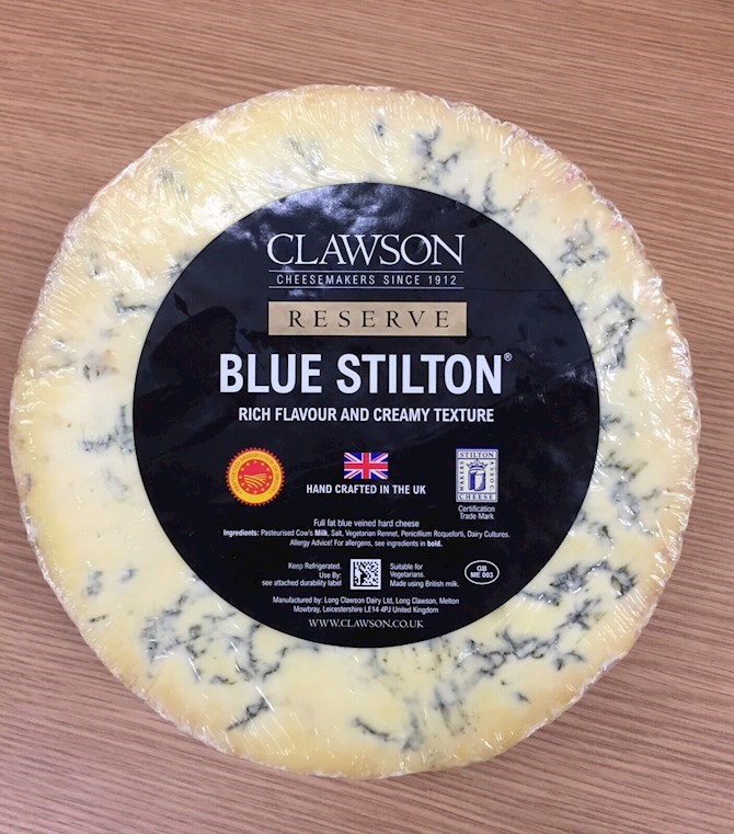 Long Clawson Dairy Blue Stilton - Best Gourmet Products | TasteAtlas