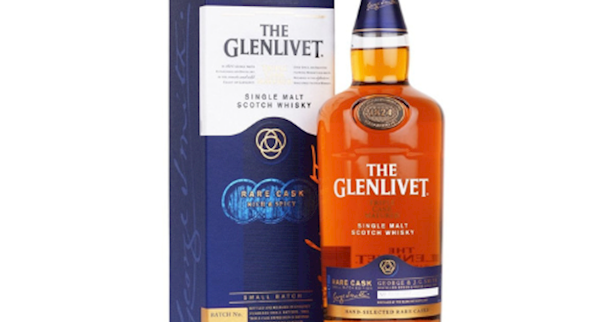 お*め様 THE GLENLIVET RARE CASK 1L The Glenlivet The Glenlivet Triple Cask Matured Rare Cask
