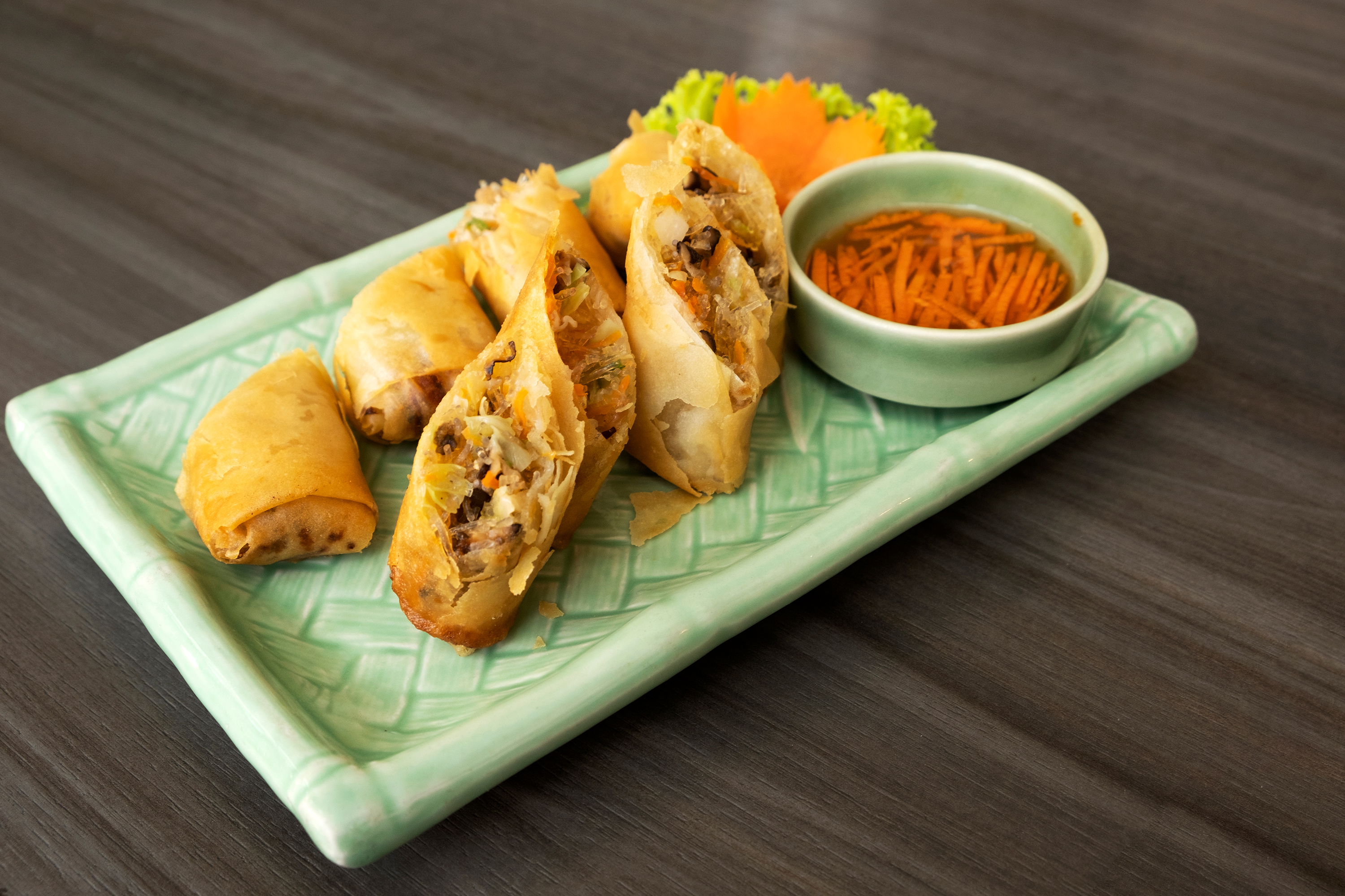 Pork & Vegetable Spring Rolls - Zena's Kitchen