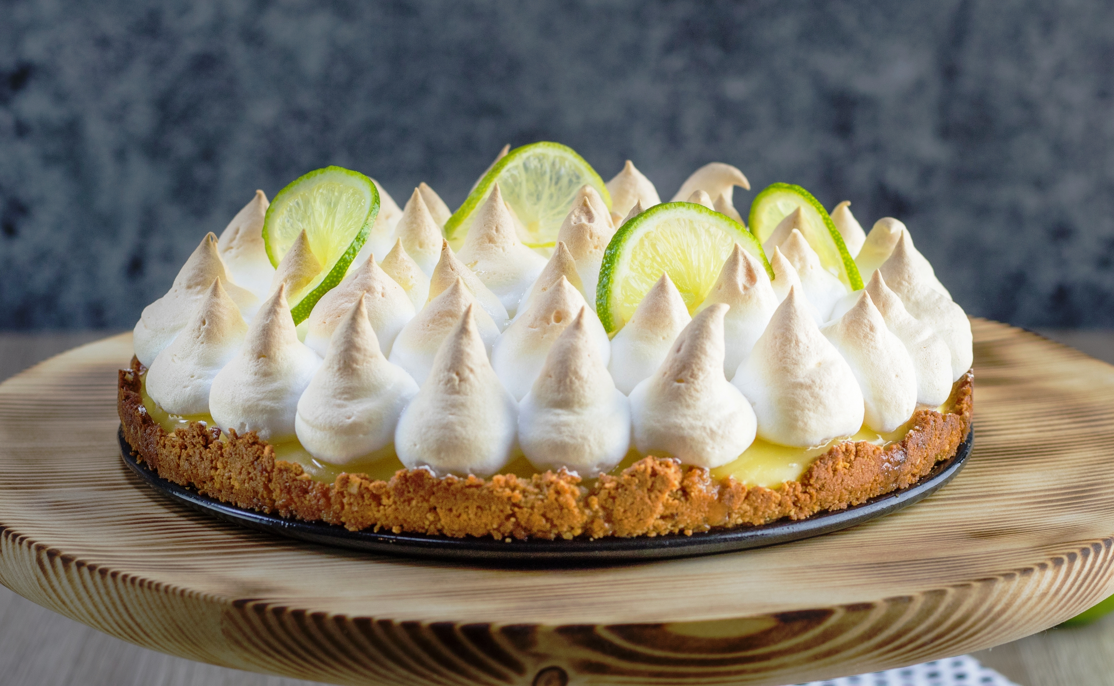 Lime Pie with a Whole Wheat Crust-image