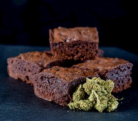 Vegan Cannabis Brownies