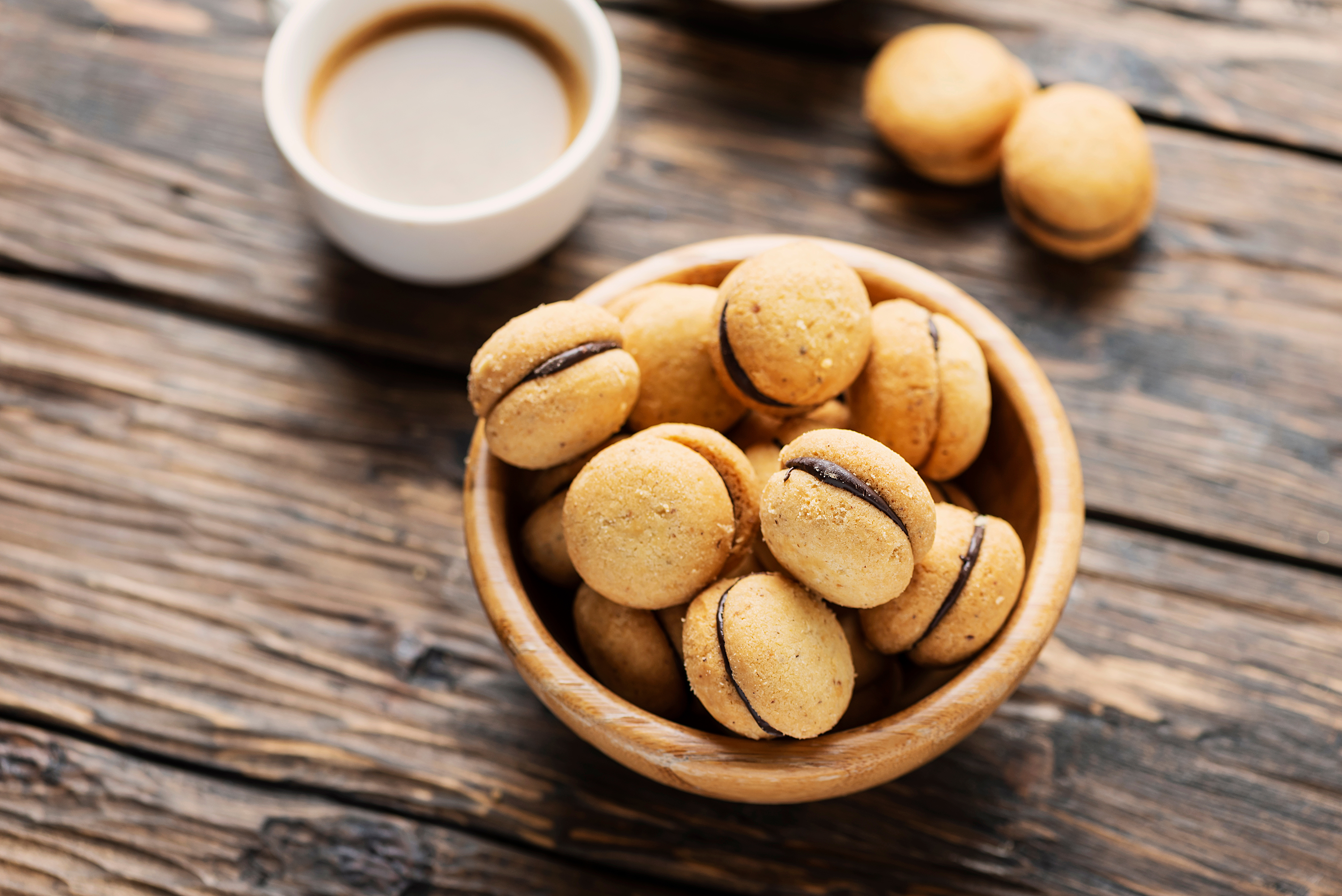 Baci di Dama (biscuits italiens), Recette