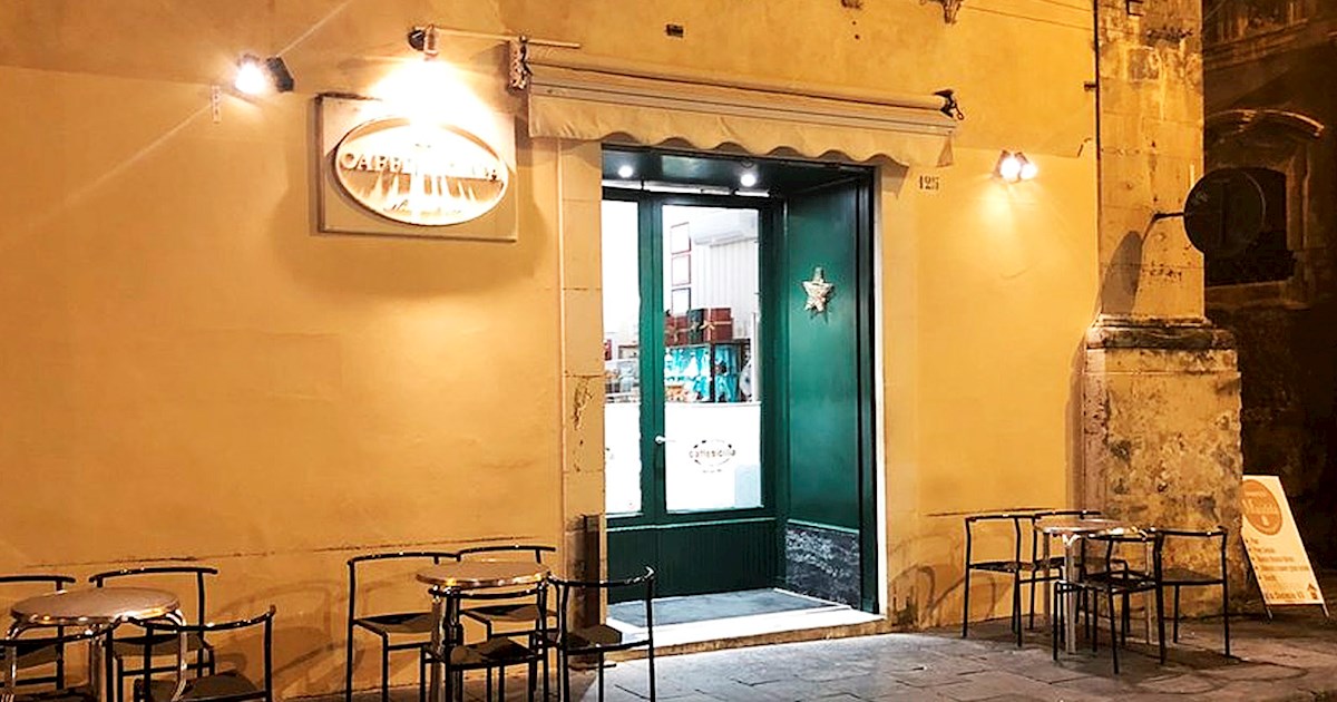 Caffe Sicilia, Noto, Sicily, Italy - Restaurant known for almond granita  breakfast