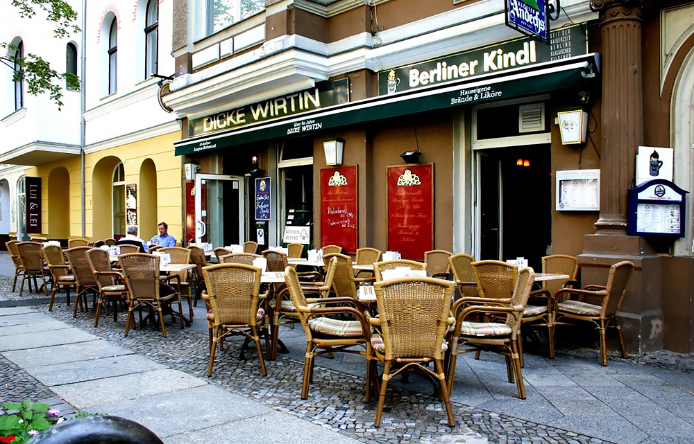 Dicke Wirtin is a recommended authentic restaurant in Berlin, Germany, famo...