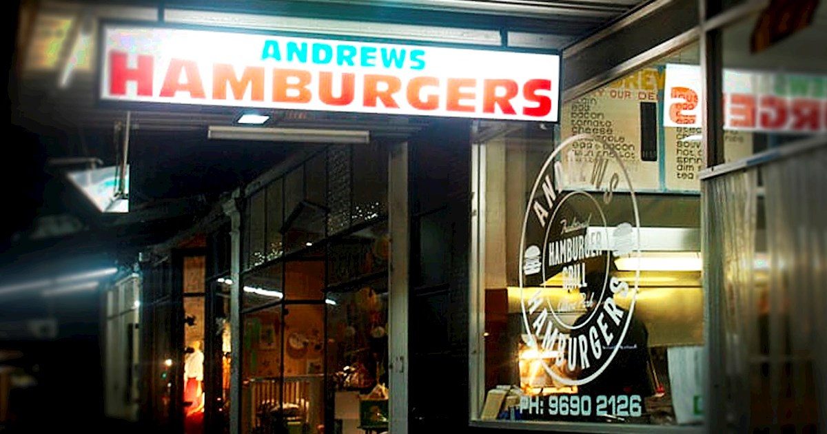 Andrew’s Hamburgers TasteAtlas authentic restaurants