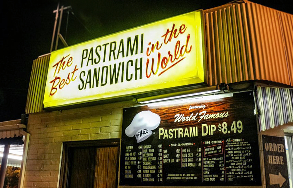 Pastrami Burger In The Hat TasteAtlas authentic restaurants