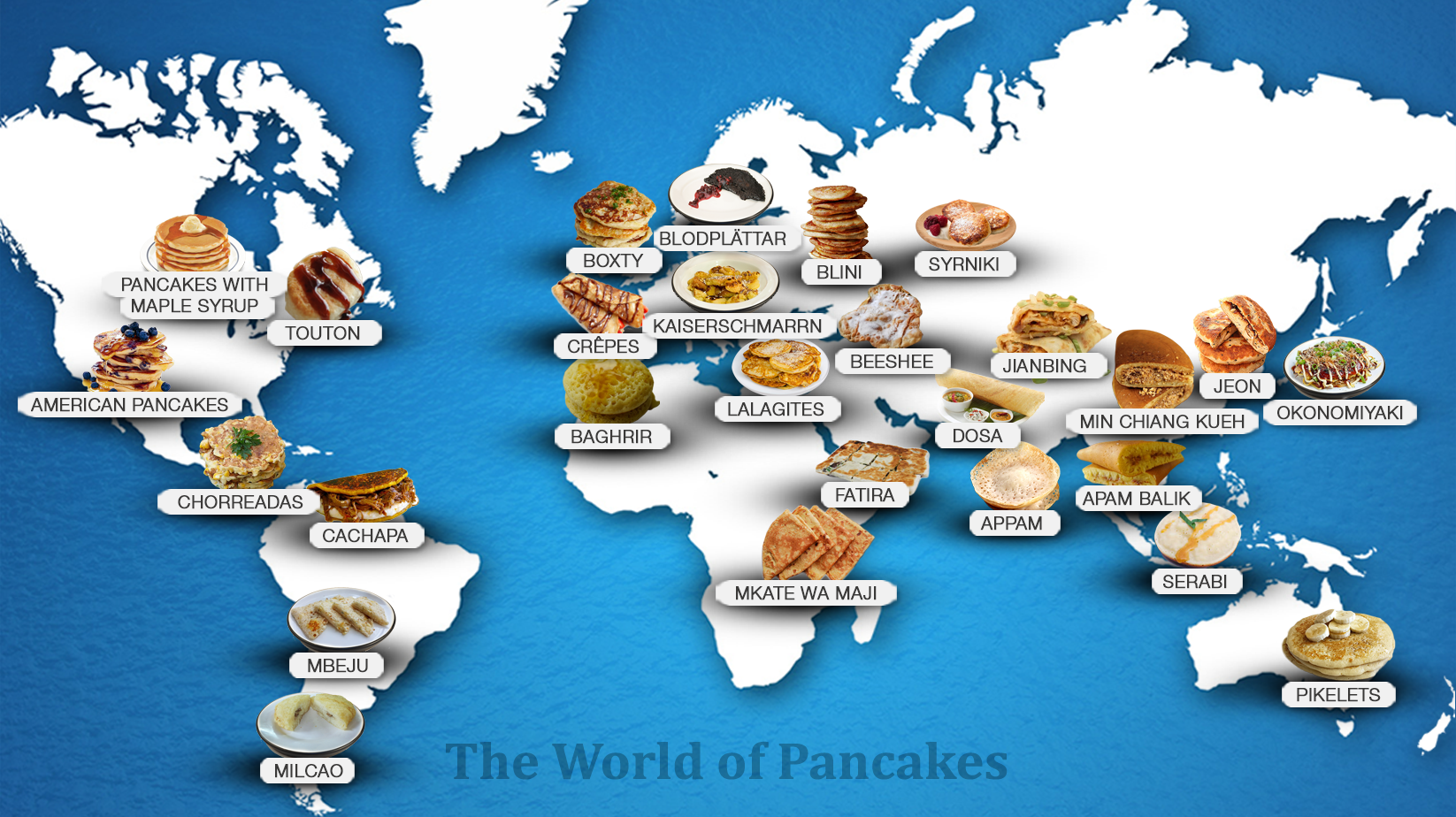 World Pancake Map 112 World Pancakes TasteAtlas