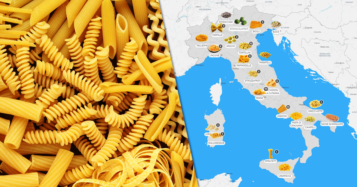 Pasta Types In Italy at Bridgett Ashley blog